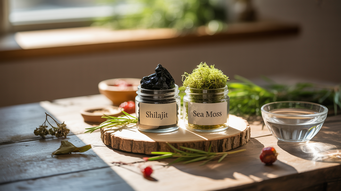 Combining Shilajit & Sea Moss for Ultimate Wellness