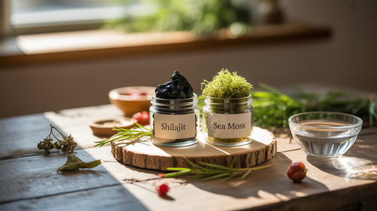Combining Shilajit & Sea Moss for Ultimate Wellness