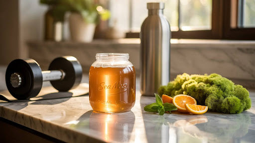 Functional Sea Moss Gel for Fitness Recovery, Workouts, and Muscle Support